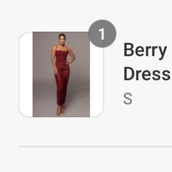 Jluxlabel Sheer Burgundy MIDI Dress Small - Picture 1 of 3